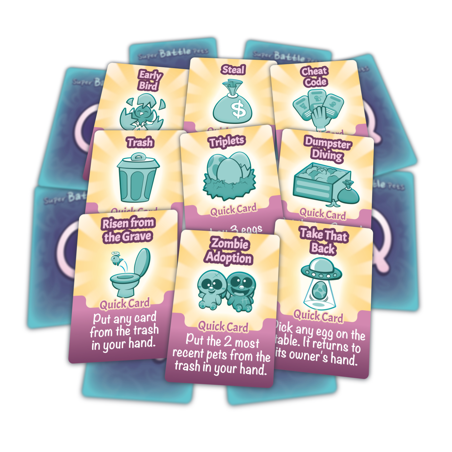 Super Battle Pets: The Family Battle Card Game