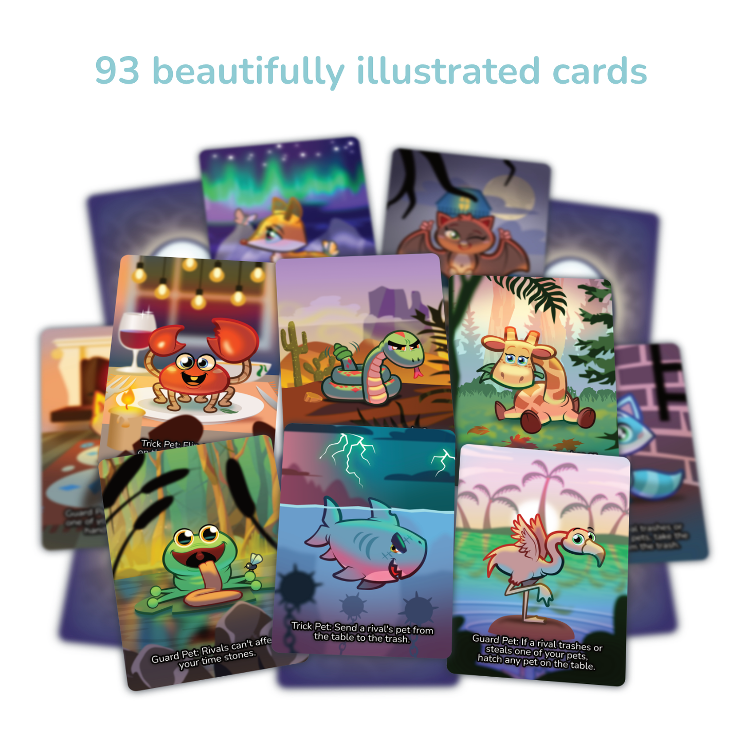 Super Battle Pets Deluxe Full Art Card Pack
